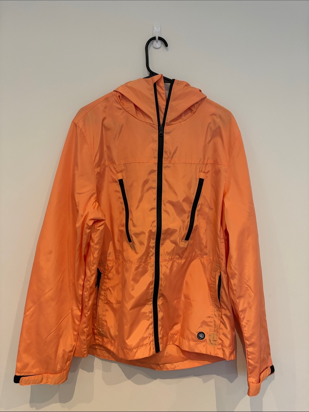 Buffalo David Bitton Orange Lightweight Hooded Jacket